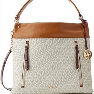 NWT Michael Kors Lex Large Convertible Hobo
